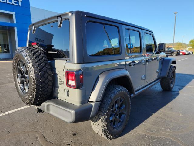 used 2021 Jeep Wrangler Unlimited car, priced at $29,987