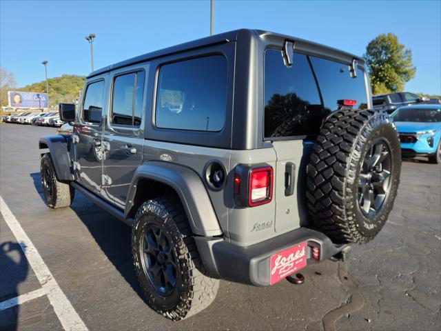 used 2021 Jeep Wrangler Unlimited car, priced at $29,987