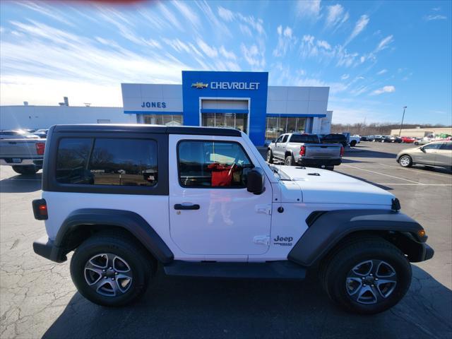 used 2018 Jeep Wrangler car, priced at $21,987