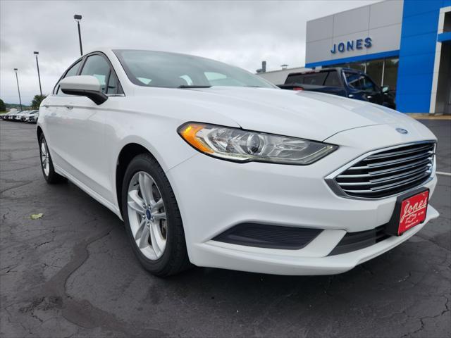 used 2018 Ford Fusion car, priced at $13,987