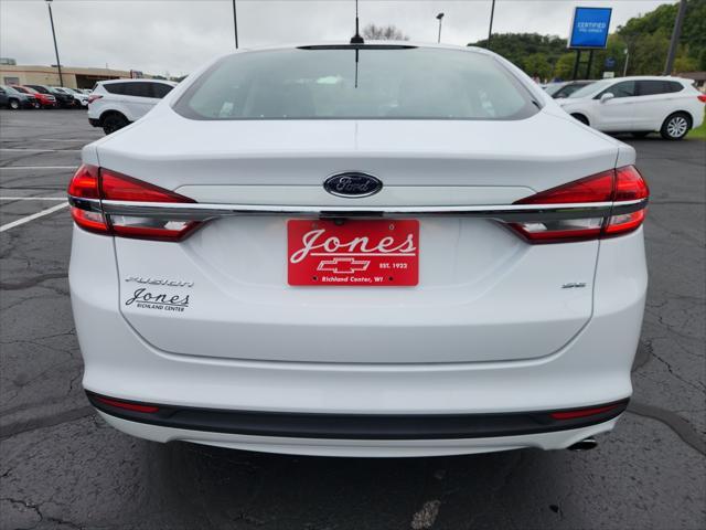 used 2018 Ford Fusion car, priced at $13,987