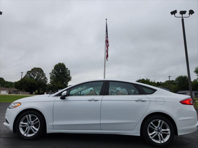 used 2018 Ford Fusion car, priced at $13,987