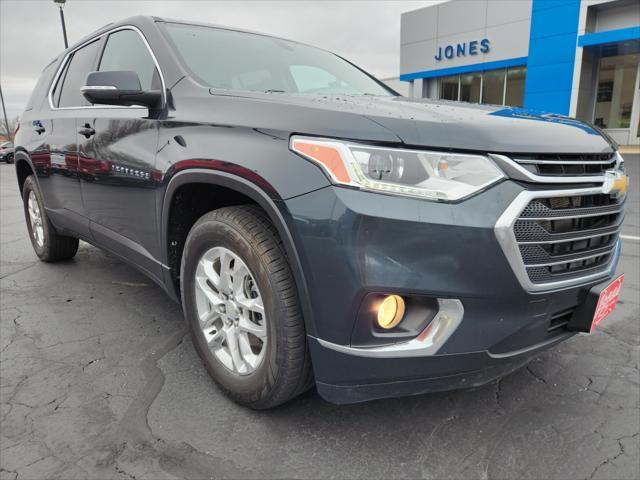 used 2021 Chevrolet Traverse car, priced at $23,987