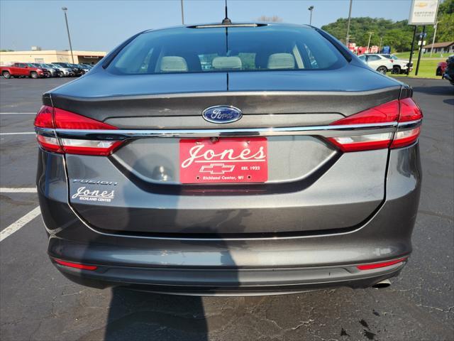 used 2018 Ford Fusion car, priced at $18,487