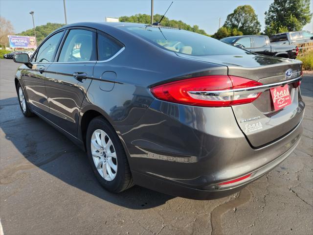 used 2018 Ford Fusion car, priced at $18,487