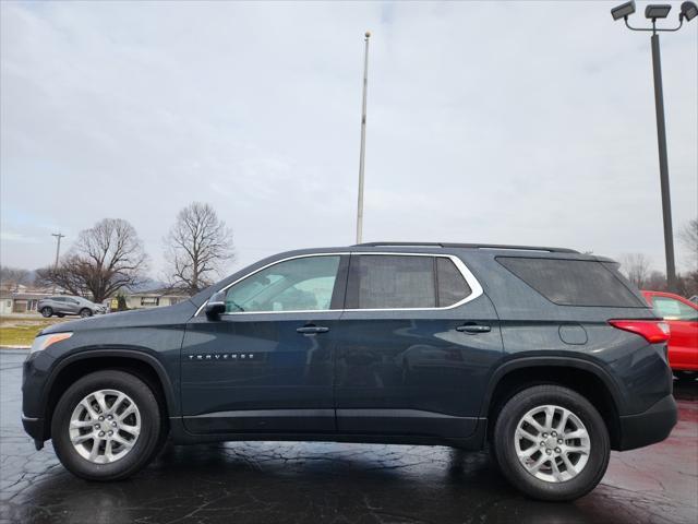 used 2021 Chevrolet Traverse car, priced at $25,987