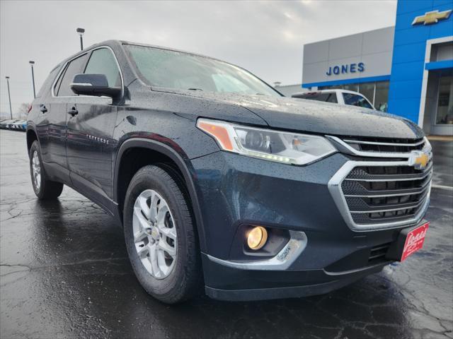 used 2021 Chevrolet Traverse car, priced at $25,987