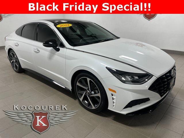 used 2022 Hyundai Sonata car, priced at $19,944