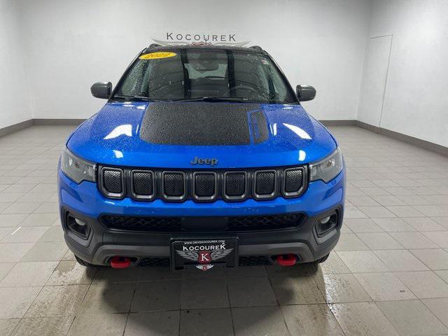 used 2022 Jeep Compass car, priced at $25,841