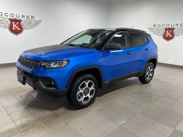 used 2022 Jeep Compass car, priced at $25,841