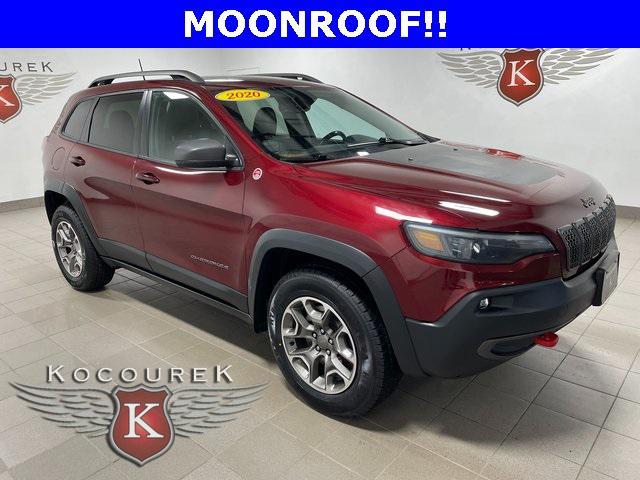 used 2020 Jeep Cherokee car, priced at $20,444