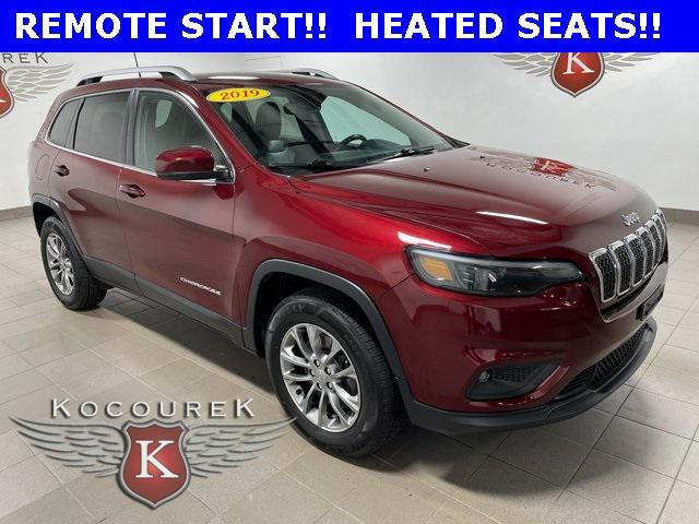 used 2019 Jeep Cherokee car, priced at $15,586