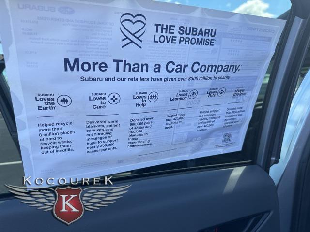 new 2025 Subaru Crosstrek car, priced at $33,078