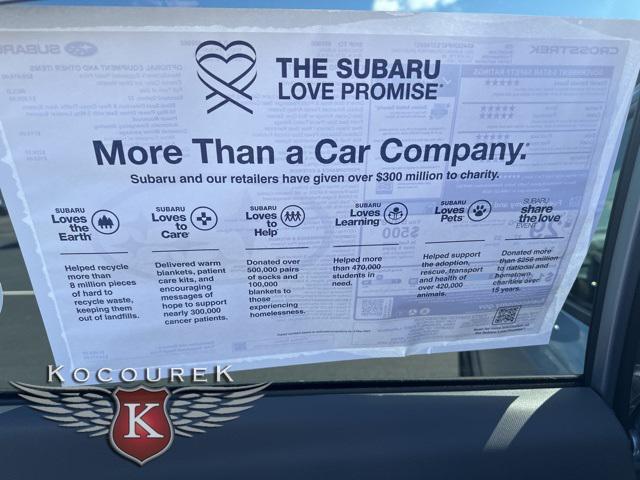 new 2025 Subaru Crosstrek car, priced at $33,078