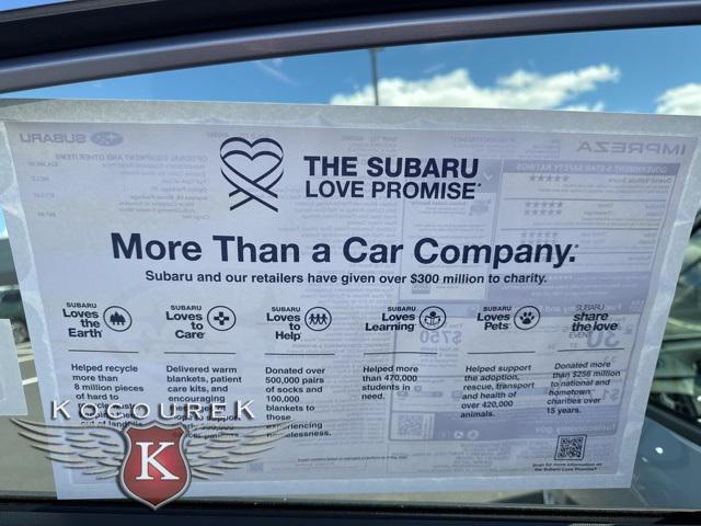 new 2025 Subaru Impreza car, priced at $25,310