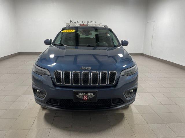 used 2021 Jeep Cherokee car, priced at $22,861