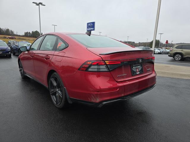 used 2023 Honda Accord Hybrid car, priced at $27,605