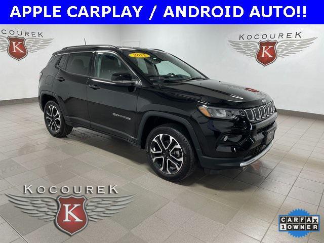 used 2022 Jeep Compass car, priced at $21,720