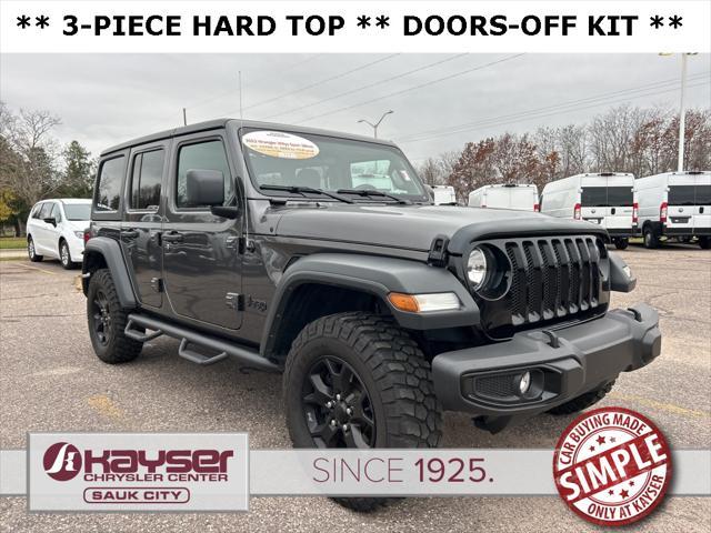 used 2023 Jeep Wrangler car, priced at $36,590