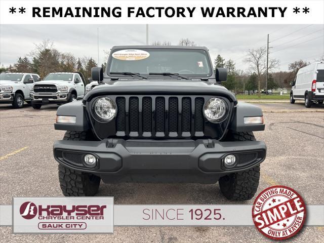 used 2023 Jeep Wrangler car, priced at $36,590