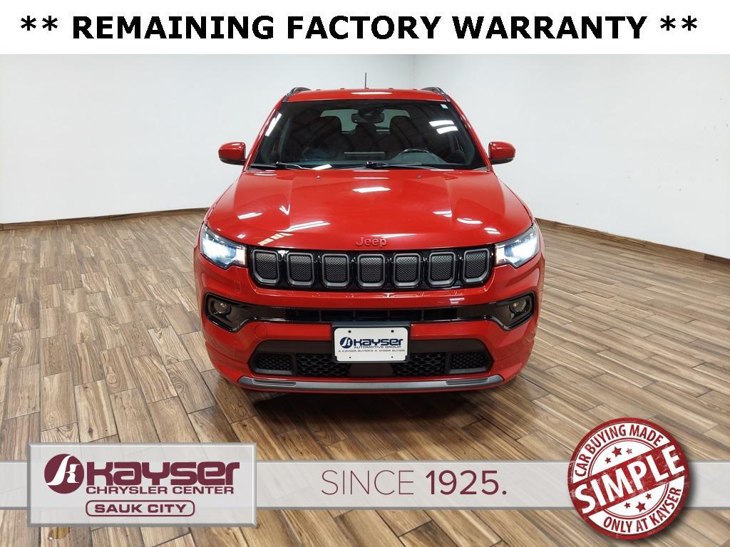 used 2022 Jeep Compass car, priced at $20,850