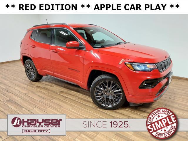 used 2022 Jeep Compass car, priced at $22,375