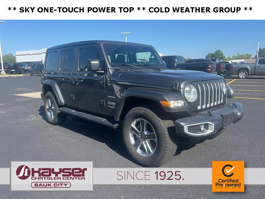 used 2022 Jeep Wrangler Unlimited car, priced at $35,590