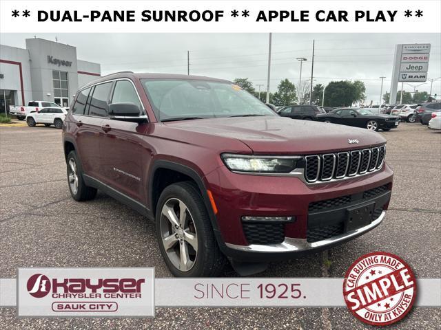 used 2022 Jeep Grand Cherokee L car, priced at $36,900