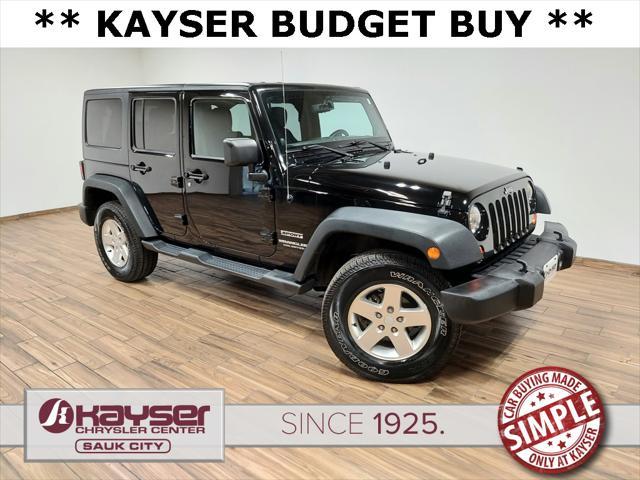 used 2013 Jeep Wrangler Unlimited car, priced at $10,995