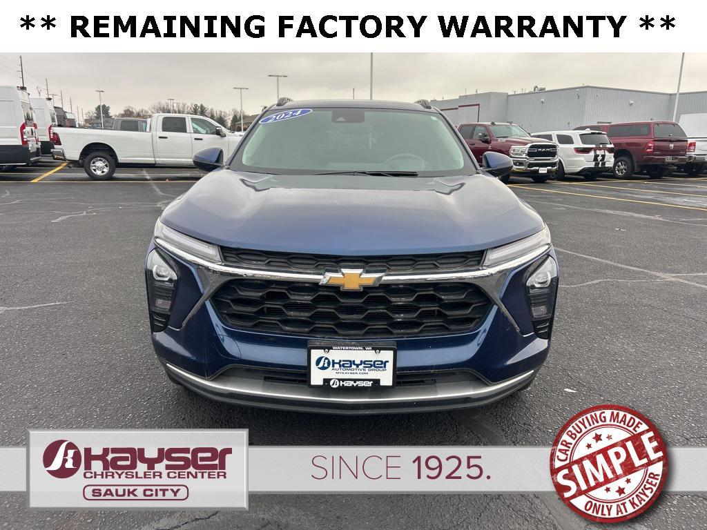 used 2024 Chevrolet Trax car, priced at $19,997