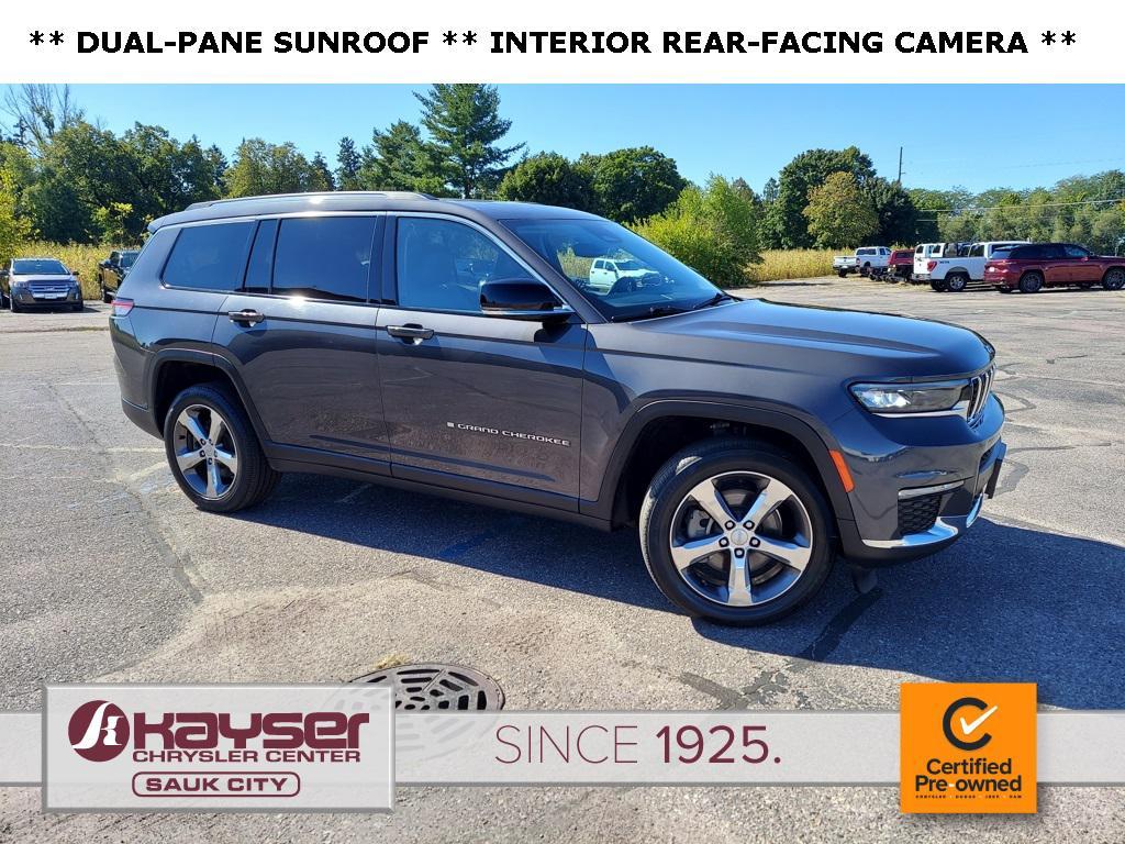 used 2022 Jeep Grand Cherokee L car, priced at $30,562