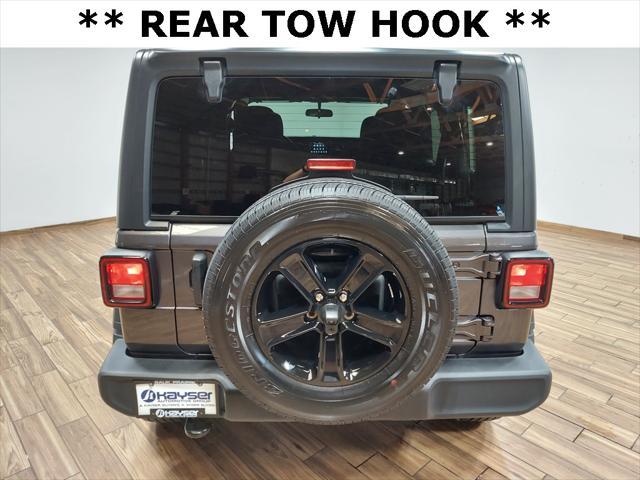 used 2022 Jeep Wrangler Unlimited car, priced at $34,750
