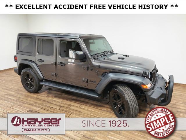 used 2022 Jeep Wrangler Unlimited car, priced at $34,750