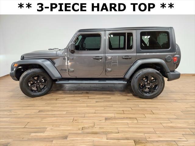 used 2022 Jeep Wrangler Unlimited car, priced at $34,750