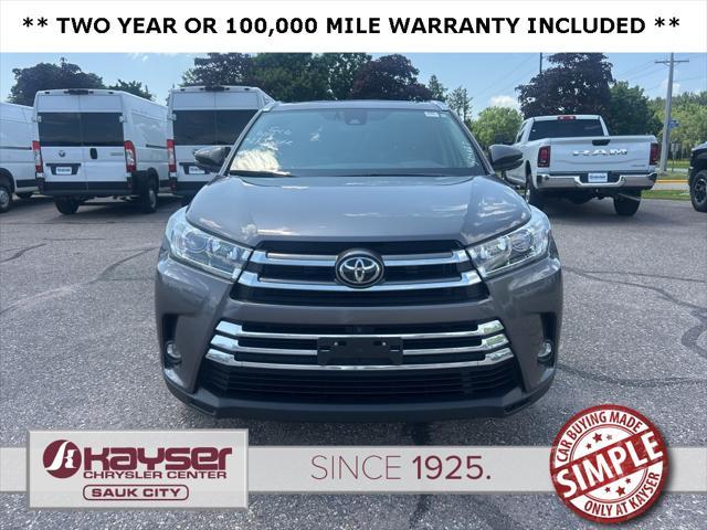 used 2019 Toyota Highlander car, priced at $30,499