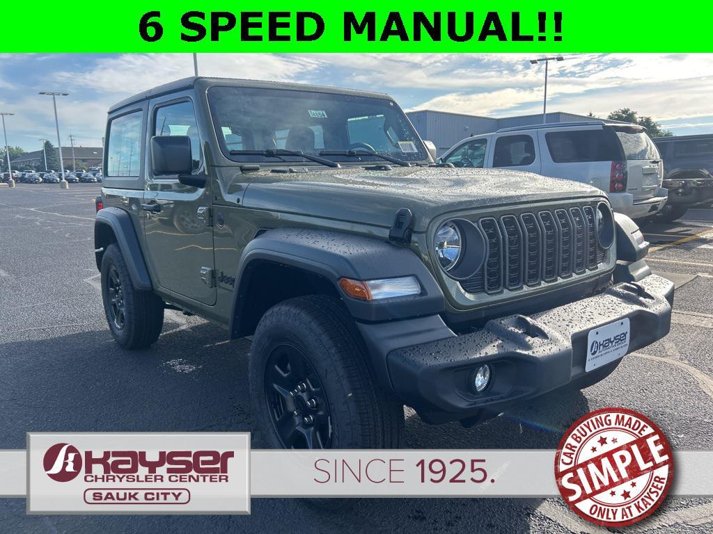new 2025 Jeep Wrangler car, priced at $34,828