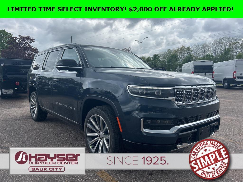 new 2024 Jeep Grand Wagoneer car, priced at $78,497