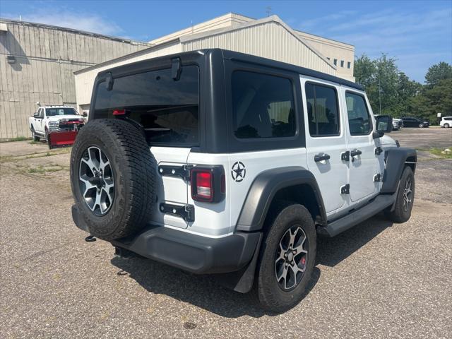 used 2020 Jeep Wrangler Unlimited car, priced at $29,500
