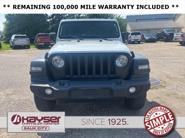 used 2020 Jeep Wrangler Unlimited car, priced at $29,500