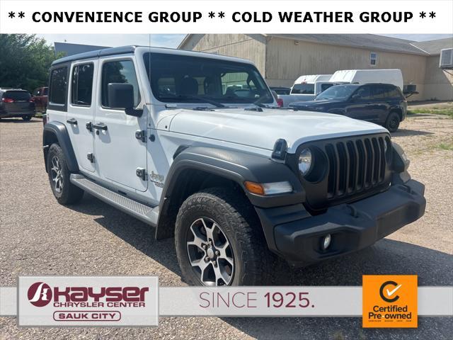 used 2020 Jeep Wrangler Unlimited car, priced at $29,500
