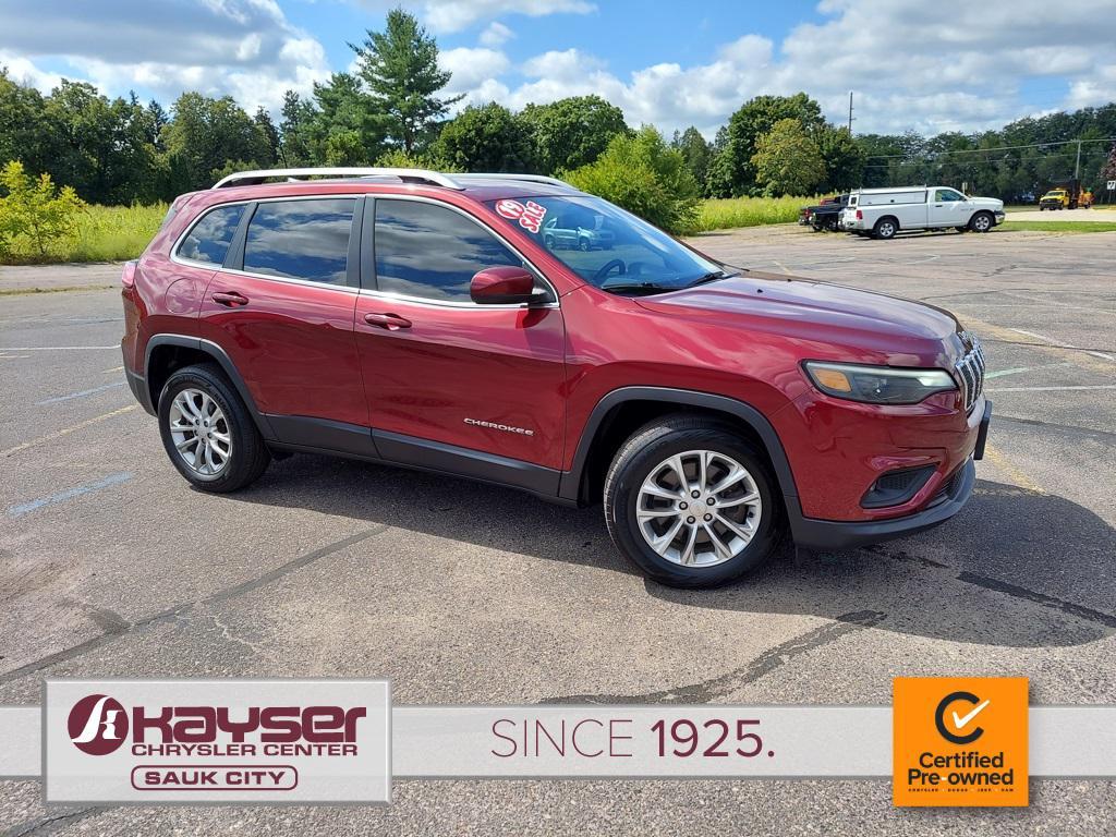 used 2019 Jeep Cherokee car, priced at $15,997