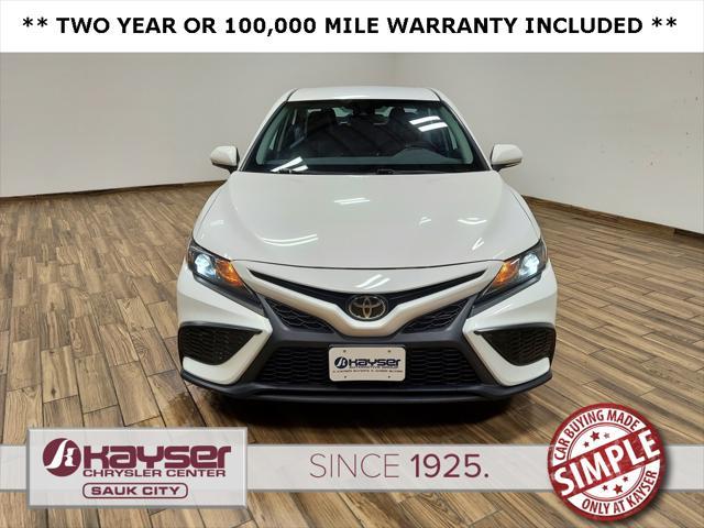 used 2021 Toyota Camry car, priced at $21,600