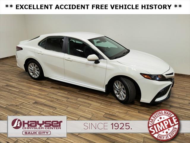 used 2021 Toyota Camry car, priced at $21,600