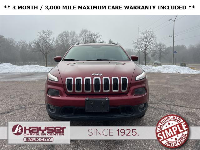 used 2016 Jeep Cherokee car, priced at $14,700