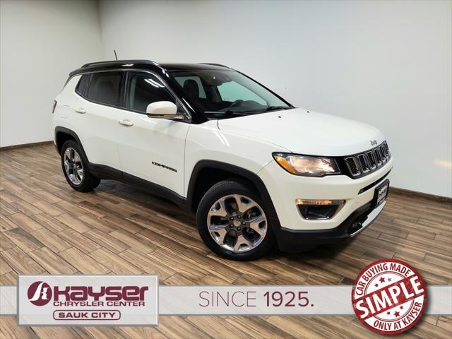 used 2021 Jeep Compass car, priced at $24,350