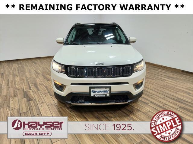 used 2021 Jeep Compass car, priced at $23,350