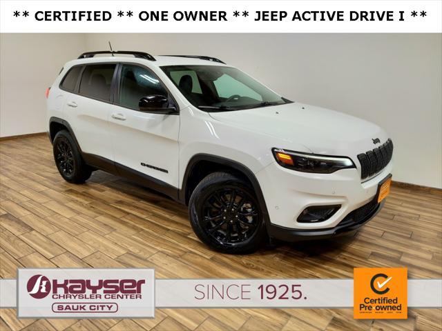 used 2023 Jeep Cherokee car, priced at $27,550