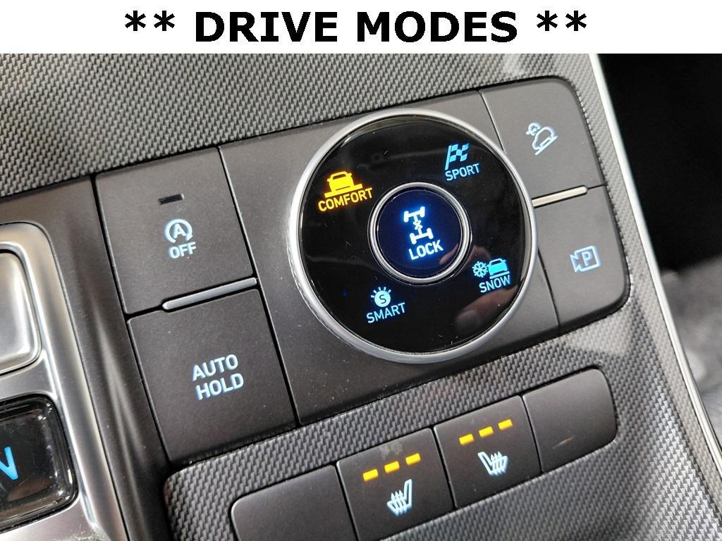 used 2021 Hyundai Santa Fe car, priced at $23,995