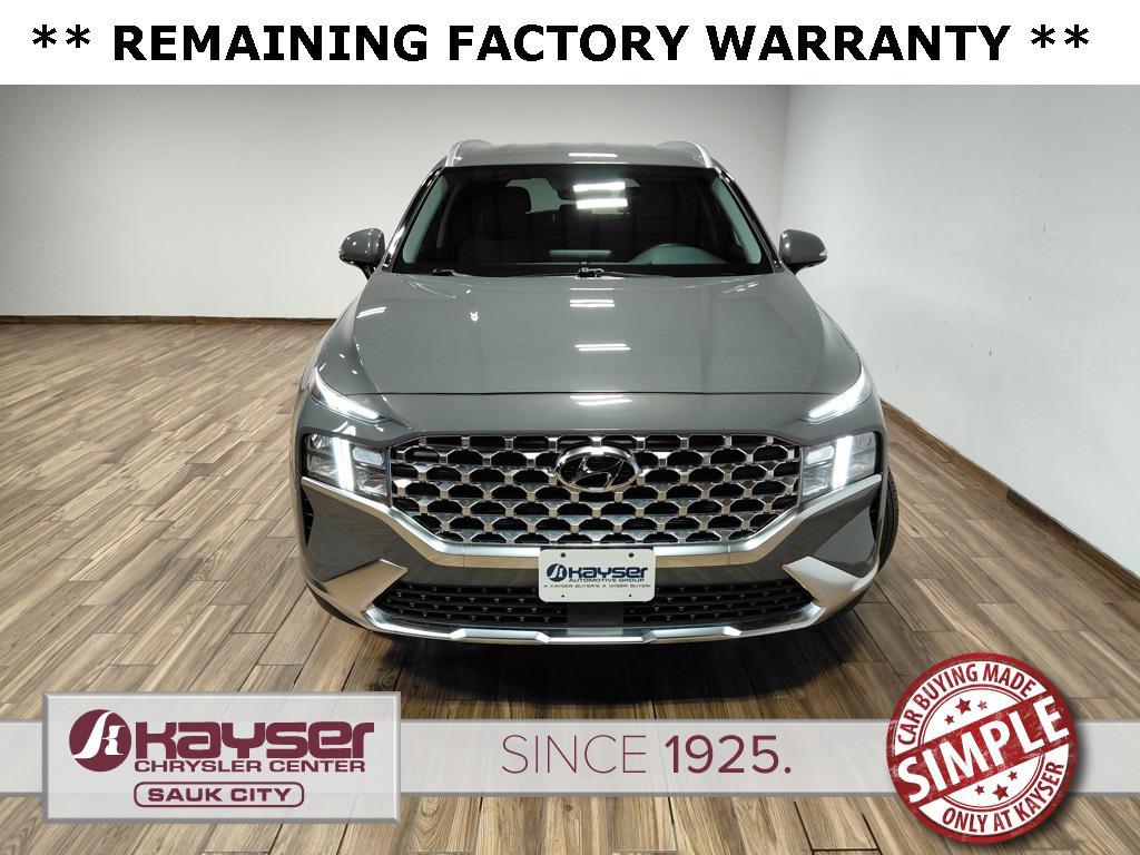 used 2021 Hyundai Santa Fe car, priced at $23,995