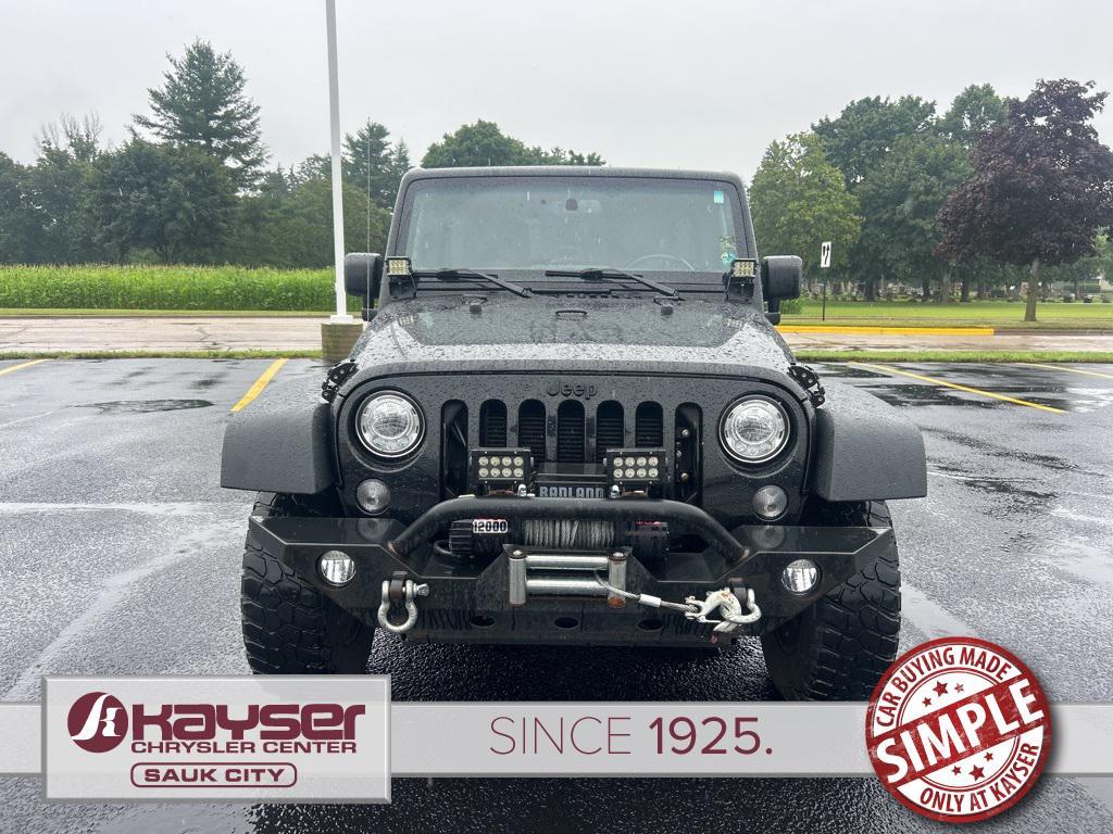 used 2017 Jeep Wrangler Unlimited car, priced at $19,850